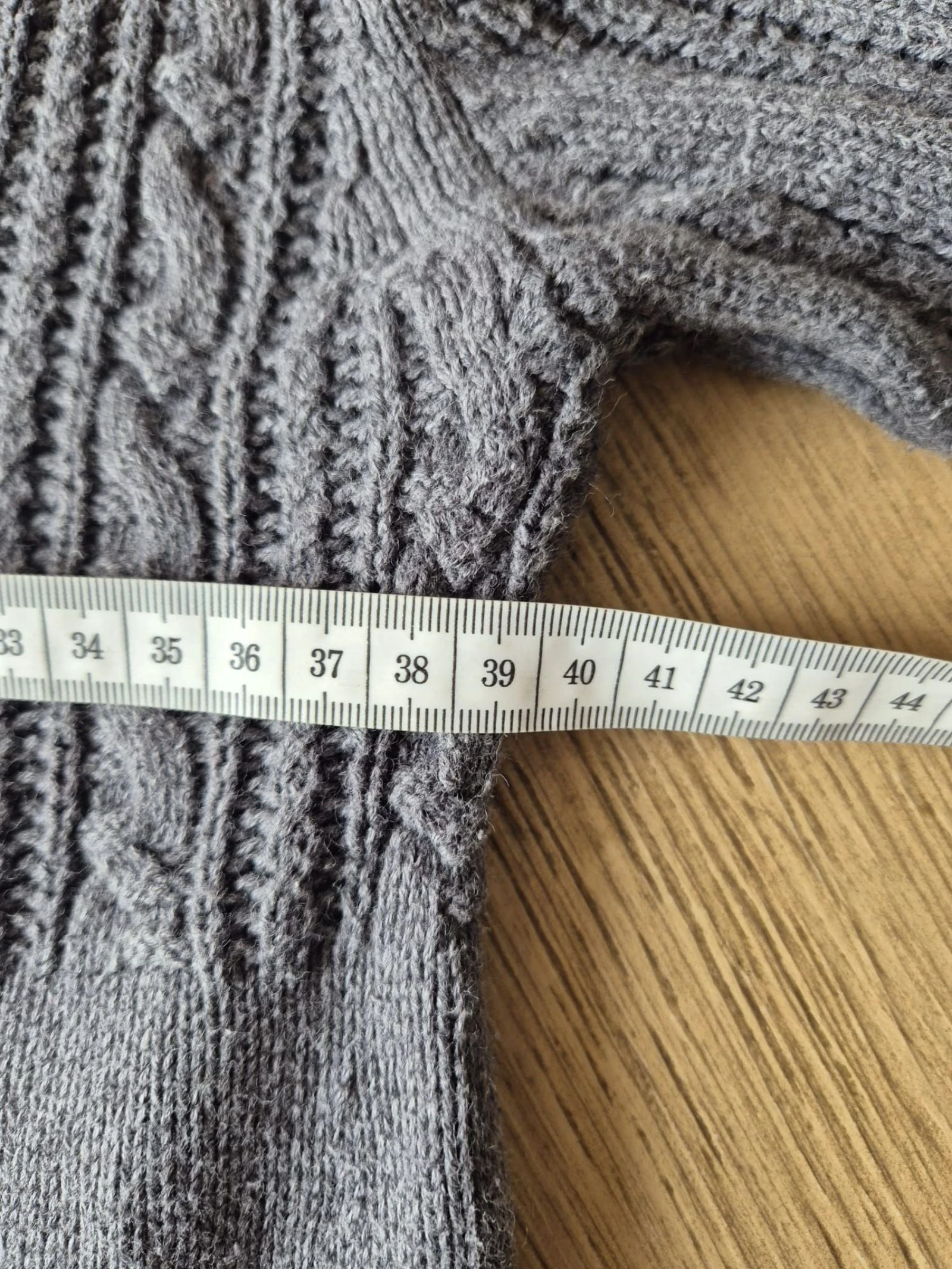Colete / Cardigan Tommy Hilfiger - Cinza - Tamanho L (serve menor: corresponde mais a um S/M) – photo 12